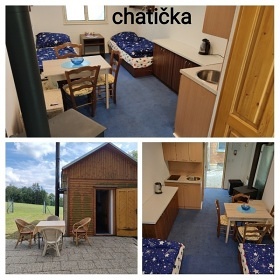 Chata a chatička - samota Najdek - Lodhéřov