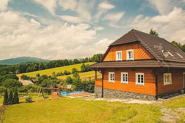 Roubenka bazn a wellness Sobotn - CHKO Jesenky