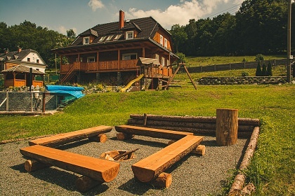 Roubenka baz�n a wellness - Sobot�n - Jesen�ky