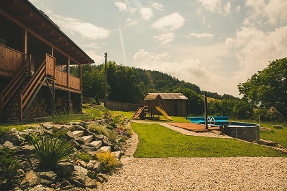 Roubenka baz�n a wellness - Sobot�n - Jesen�ky