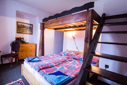 Hotel Pošta - náměstí Černý Důl - Krkonoše