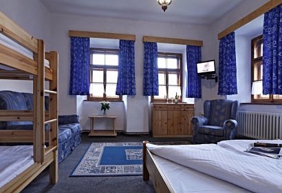 Hotel Pošta - náměstí Černý Důl - Krkonoše