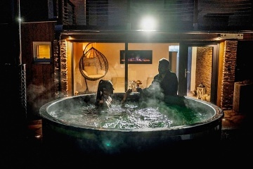 Wellness chata - samota u lesa - přehrada Šance