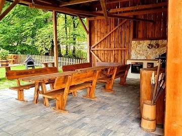 Valašská chalupa - wellness a bazén - Vizovické vrchy