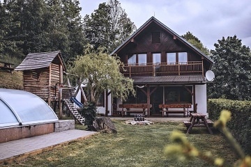 Chata wellness a bazn - Kamenec - Hanuovice