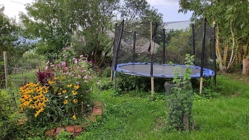Chata �hlava - baz�n a sauna - �umava - Klatovsko