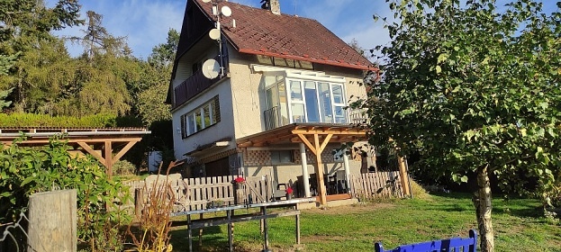 Chata �hlava - baz�n a sauna - �umava - Klatovsko