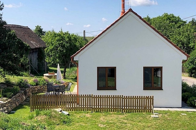 Chalupa NP Podyjí - zámek Vranov a hrad Bítov