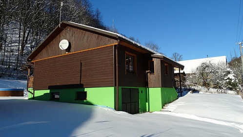 Chata s baznem - Zlat Hory - Dlouh Strn