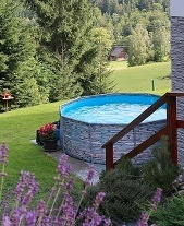 Krkonosk chalupa - bazn a sauna - Mechovice