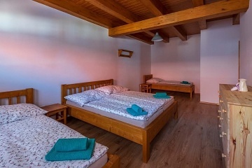 Chalupa s baz�nem - P�lava - p�ehrada Nov� Ml�ny