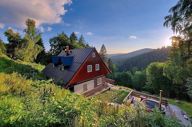 Chalupa s wellness - Lysá hora - Krkonoše