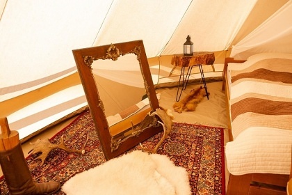 Safari stan - obora Kinských - Glamp Kněžičky