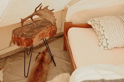 Safari stan - obora Kinských - Glamp Kněžičky
