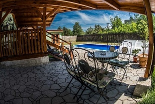 Chata Provence - Roudná - vyhřívaný bazén