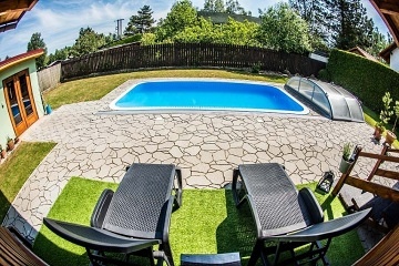Chata s bazénem - Lužnice - Planá nad Lužnicí