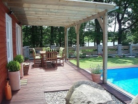 Chata Bungalov s baznem - Lunice - Tebosko