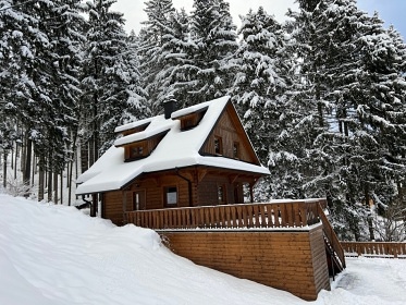 Wellness chata u lesa - přehrada Horní Bečva