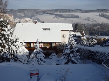 Wellness chalupa �esk� r�j - baz�n a hrad Pecka