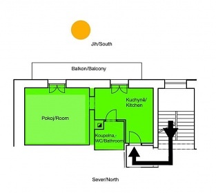 Apartmán Nová Pec - ubytování Lipno - Šumava