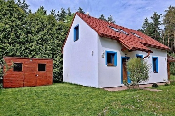 Chata u lesa - Vlkovsk� p�skovny - T�ebo�sko