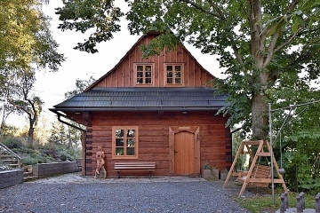 Valašská roubenka se saunou - Prženské paseky