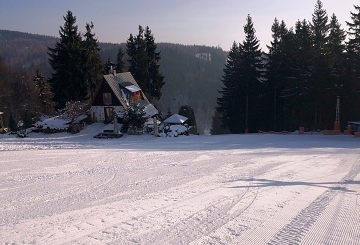 Chata Krušné hory - Alšovka - přehrada Přísečnice