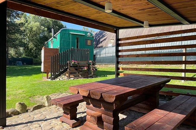 Glamping Blanský les - Maringotka Český Krumlov