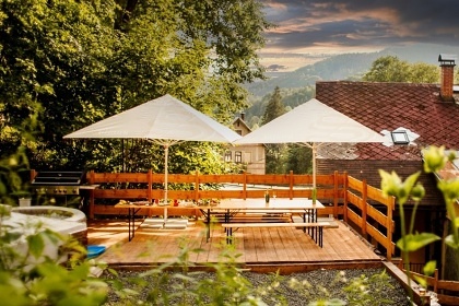 Wellness chalupa s baznem - Hranice - Krkonoe