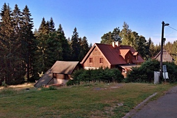 Chalupa s baznem - Josefv Dl - Jizersk hory