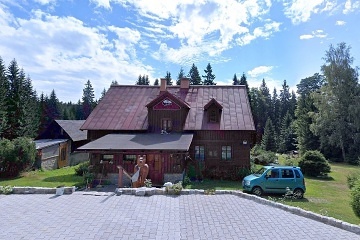 Chalupa s baznem - Josefv Dl - Jizersk hory