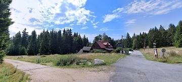 Chalupa s baznem - Josefv Dl - Jizersk hory