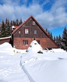 Chalupa s baznem - Josefv Dl - Jizersk hory