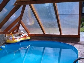 Chalupa s bazénem - Josefův Důl - Jizerské hory