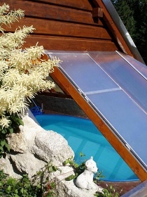 Chalupa s baznem - Josefv Dl - Jizersk hory