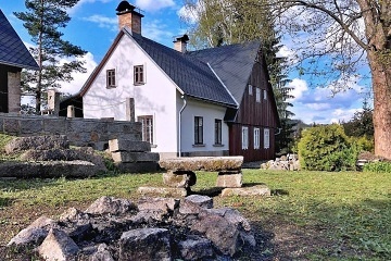 Chalupa Jizerky - kachlov kamna - Jindichov