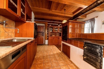 Chalupa Jizerky - kachlov kamna - Jindichov