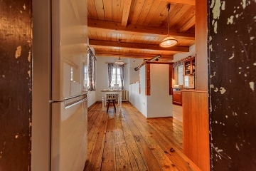 Chalupa Jizerky - kachlov kamna - Jindichov