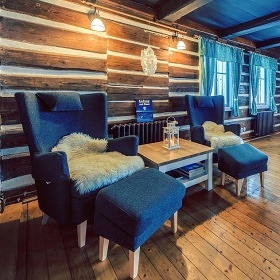 Chalupa Jizerky - kachlov kamna - Jindichov