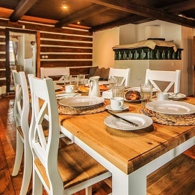 Chalupa Jizerky - kachlov kamna - Jindichov