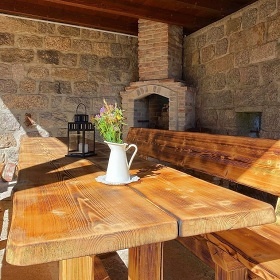 Chalupa Jizerky - kachlov kamna - Jindichov