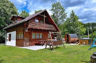 Wellness chata Rychlebské stezky - hrad Kaltenštejn