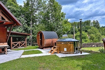 Wellness chata Rychlebsk stezky - hrad Kaltentejn