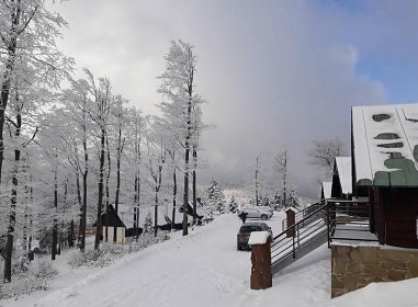 Bungalov na vrcholu Beskyd - Pustevny