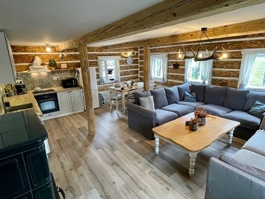 Krkono�sk� roubenka s wellness - Studenov