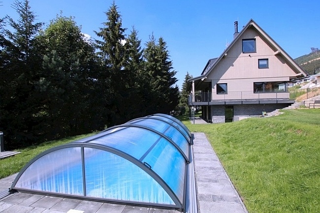 Chata s bazénem a saunou - Králický Sněžník