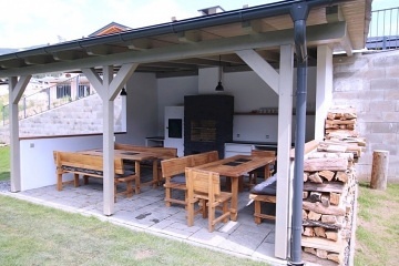 Chata s baznem a saunou - Krlick Snnk