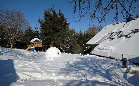 Chalupa s baznem - Krlky - Doln Morava