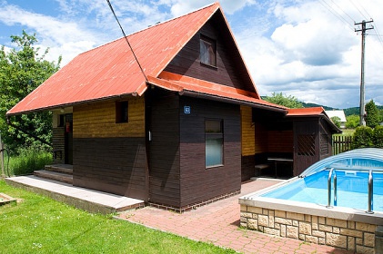 Chata baz�n a wellness - Ro�novsk� Be�va - Beskydy