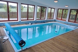 Chalupa vnitřní bazén - přehrada Trnávka - Vysočina